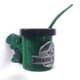 20210114_114239.jpg Set Jurassic Tererex Tyrannosaurus Rex Mate pot set