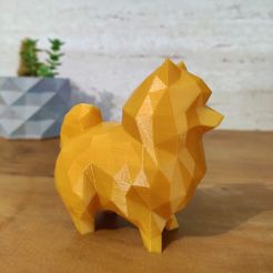 Spitz1.jpeg STL file Dog German Spitz / Pomerian Lulu (EASY PRINT NO SUPPORT)・3D print design to download