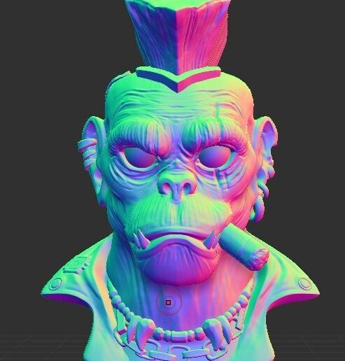 Capture-d’écran-2024-07-29-174433.jpg Punk Monkey - Bust - Headphone