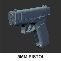 9MM PISTOL weapon gun 9mm pistol