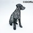 ©3DOfficeAT Wired Labrador - 3D Wire Art