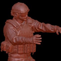 BPR_Render5.jpg STL file MODERN SOLDIER HUMMER GUN・Model to download and 3D print, estorilmad