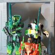 Transformers Shard Sword Handle and Turbine combiner