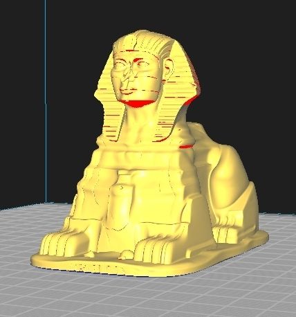 🇪🇬 Improved Sphinx・ STL File for 3D printing・Cults