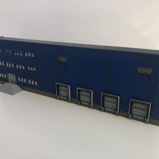 🌆 N Scale Loading Dock Set・ STL File for 3D printing・Cults