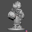 07.jpg Pennywise Bust High quality - IT chapter Two - Halloween 3D print