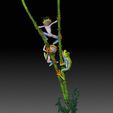 RETF_03.jpg Red-Eyed Tree Frog -Music Box-HD 3D print model - Sculpture