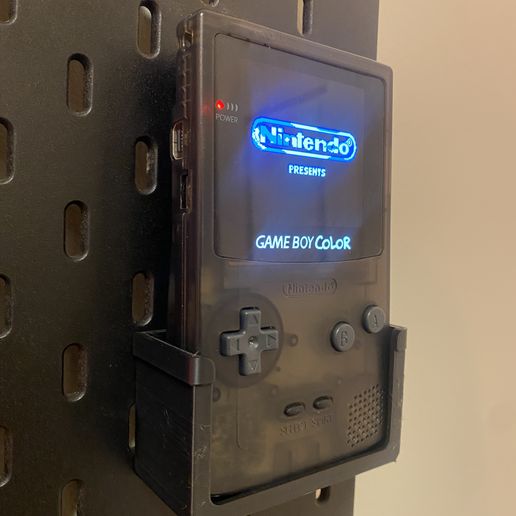 IKEA Skadis - Gameboy Color Pegboard Holder