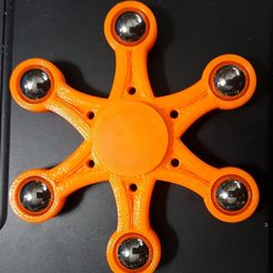IMG_20170429_120519.jpg Free 3D file 6 Ball Fidget Spinner・3D printable design to download