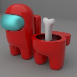 Among Us.jpg Archivo 3D entre nosotros・Diseño imprimible en 3D para descargar