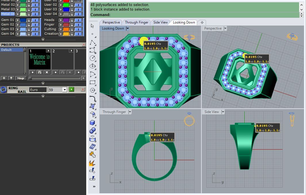 Capture-1.jpg Descargar archivo OBJ Anillo de sello 2 • Diseño imprimible en 3D, Regalia3D