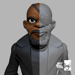 fury-print__1.png Fichier STL gratuit Nick Fury・Plan à télécharger et à imprimer en 3D