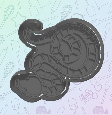 Halloween Snake Cookie Cutter