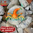 tu) rs) a a = < Ve) ae a >) a. [a5 = Ve) © rd PRINT ery et STL file FLEXI PRINT-IN-PLACE SEA SCORPION・3D printable model to download, ToonzFactory