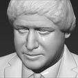 14.jpg Boris Johnson bust 3D printing ready stl obj formats
