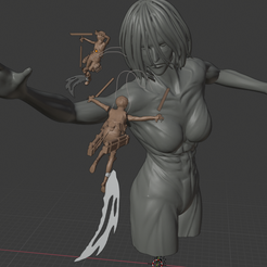 titans.PNG Free STL file Attack on Titan (WIP)・3D printable object to download
