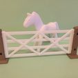 CLOTURE CHEVAL.JPG Horse fence for playmobil toys