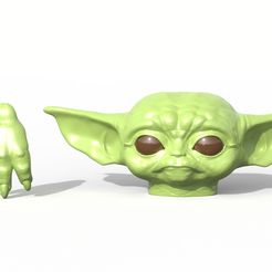 YodaBaby.jpg Fichier STL Poupée Baby Yoda・Design pour imprimante 3D à télécharger