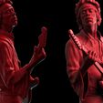 05.jpg Jimi Hendrix 3D print model
