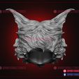 Werewolf_The_Howling_Head_Sculpt_3d_print_model_08.jpg Werewolf The Howling Action Figure Head Sculpt
