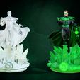 300820 B3DSERK - Green Lantern promo 07.jpg B3DSERK DC comics Green Lantern: Hal Jordan 3d Sculpture: STL ready for printing