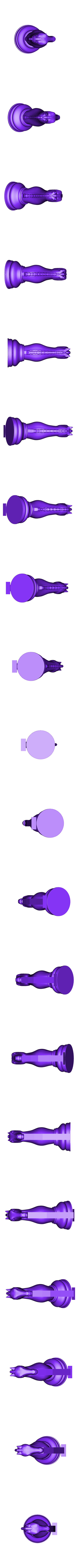 knight9.stl Шахматный набор для печати