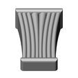 Ribbed-Curved-corbel-bracket-220x150-02.jpg Modern ribbed tapered corbel bracket 3D print model