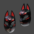 kitsune.png Kitsune mask Japanese Fox Masks