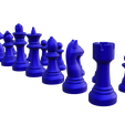 3.png MODERN CHESS SET / MODERNES SCHACHSET / 现代国际象棋