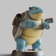 Blastoise.1955.jpg Blastoise - FAN ART - POKÉMON FIGURINE -POKEMON