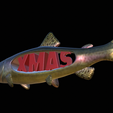 pstruh-solo-model-1-7.png xmas / christmas fish trout sculpture
