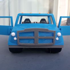photo1686187102.jpeg Free STL file Dodge pickup model kit・3D printer design to download