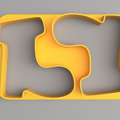 topSmall.png Archivo STL gratis Cortador de galletas de la bota de Santa (2x1)・Objeto de impresión 3D para descargar, Wilko
