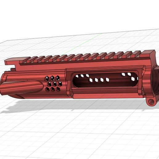 Stl File M4 Upper Airsoft・3d Printable Model To Download・cults