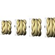 Double-sides-Braided-rope-bead-size7to10-05.jpg Double braided wire bead and charm 3D print model