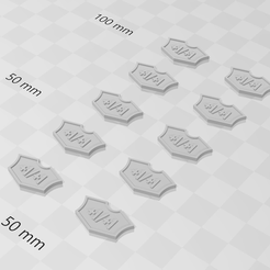 counter1.png 3D file STL Counter Bundle Magic The Gathering・Model to download and 3D print