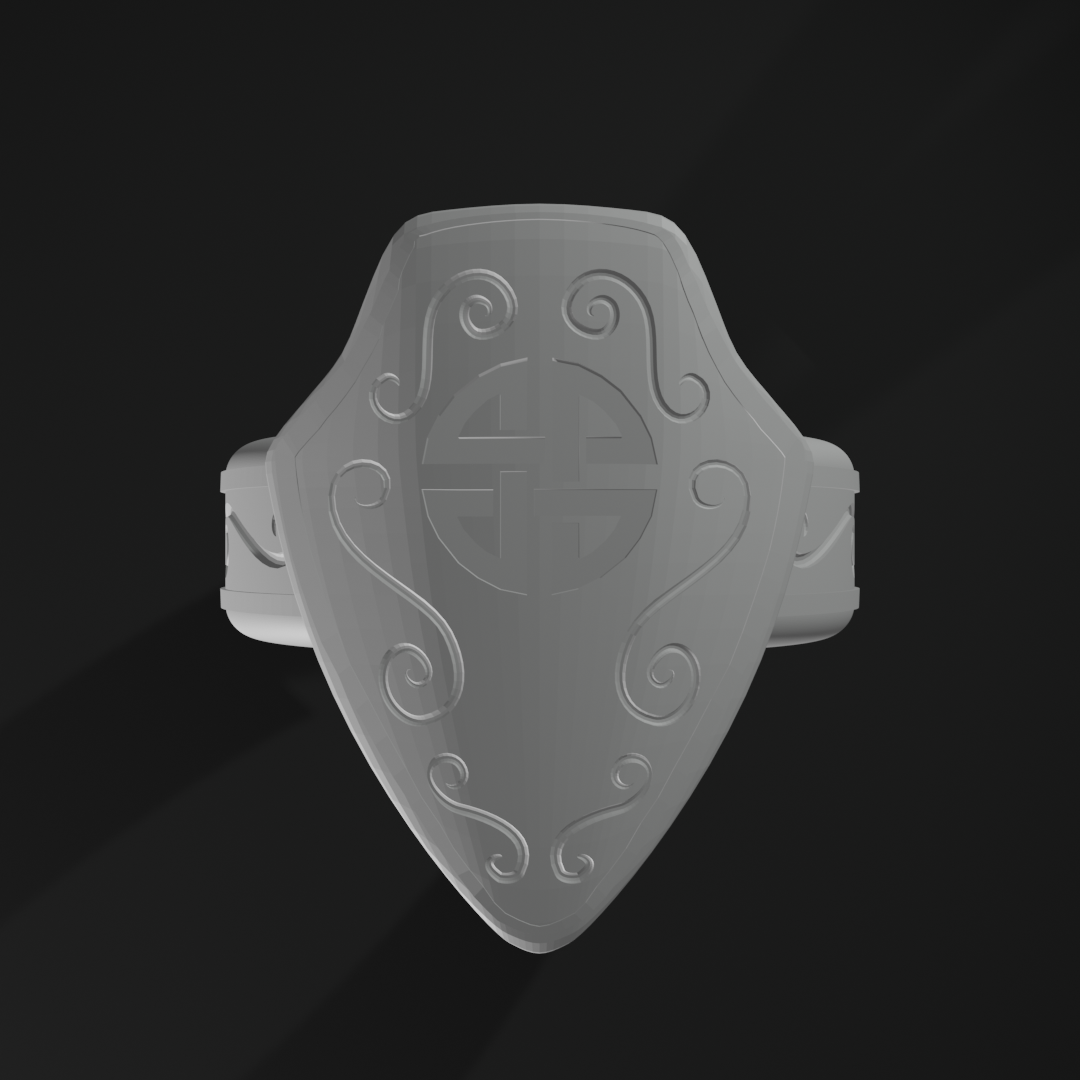 Free STL file Ring of Protection D&D・Template to download and 3D print ...
