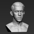 10.jpg Michael Phelps bust ready for full color 3D printing