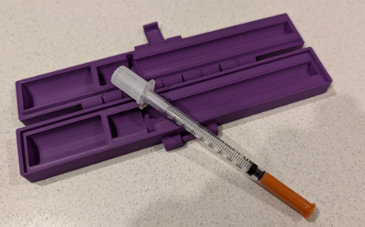 Single Syringe and Ampoule Travel Case (50mm x 12mm Ampoule)