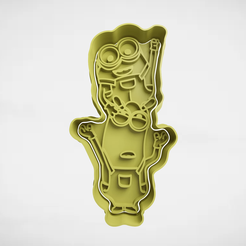 push-diseño.png 3D file minions from my favorite villain・3D printable model to download