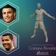 01.jpg Christiano Ronaldo celebration juventus kit 2019 3D print model
