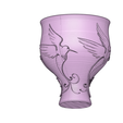 glass-bird-04 v3_stl-21.png style vase cup vessel glass-birds for 3d-print or cnc