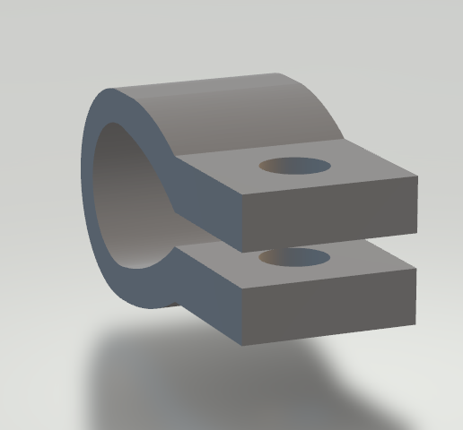 Clamp Diameter 16mm to 18mm - 3D model önizlemesi