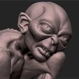 gollum 0011.jpg STL file Gollum - The Hobbit - The Lord of the Rings・3D printable model to download