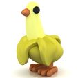 1.jpg Hen Banana Printable Plastic Toy: A Fun and Interactive Plaything for Children