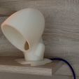 eskimo_gr.jpg Free STL file Eskimo Lamp - the 3D printed DeskLamp・3D printable object to download