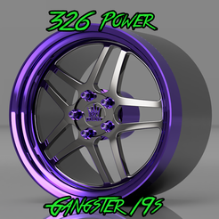 Gangster_19s-copy.png Download STL file 1/24 326 Power Gangster 19s • 3D printable model, ScaleJDMResin