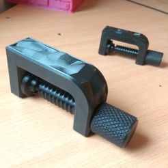 IMG_20181125_122634.jpg Clamp with low-poly inlay \ dual extruder