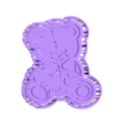 Meda.stl BEAR COOKIE CUTTER stamp