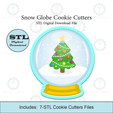 Etsy-Listing-Template-STL.png Snow Globe Cookie Cutters | STL File